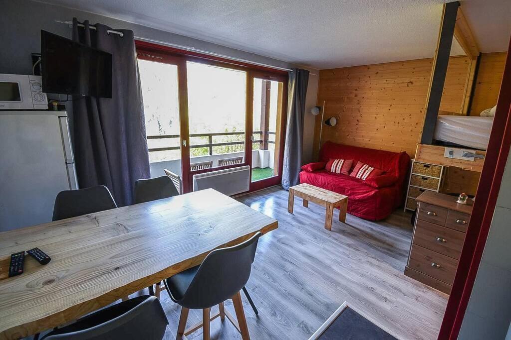 Le Relai S31: Ski-Side Studio with Mountain Views Saint-Jean-d'Aulps Exterior photo