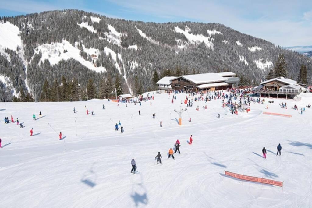 Le Relai S31: Ski-Side Studio with Mountain Views Saint-Jean-d'Aulps Exterior photo